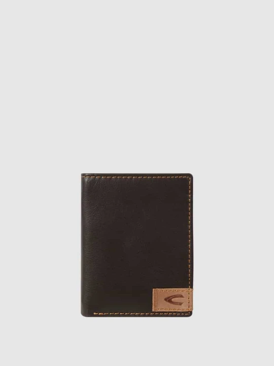 Zdjęcie produktu Portfel ze skóry Camel Active Średniobrązowy