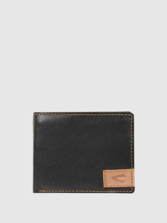 Zdjęcie produktu Portfel ze skóry Camel Active Czarny