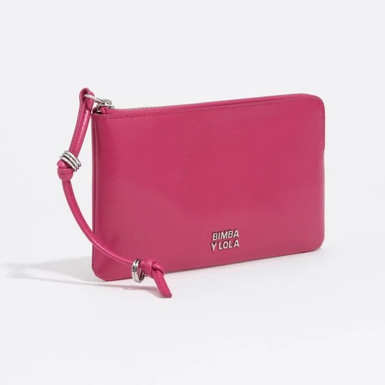 Zdjęcie produktu Portmonetka duża skóra fuksja BIMBA Y LOLA FUCHSIA