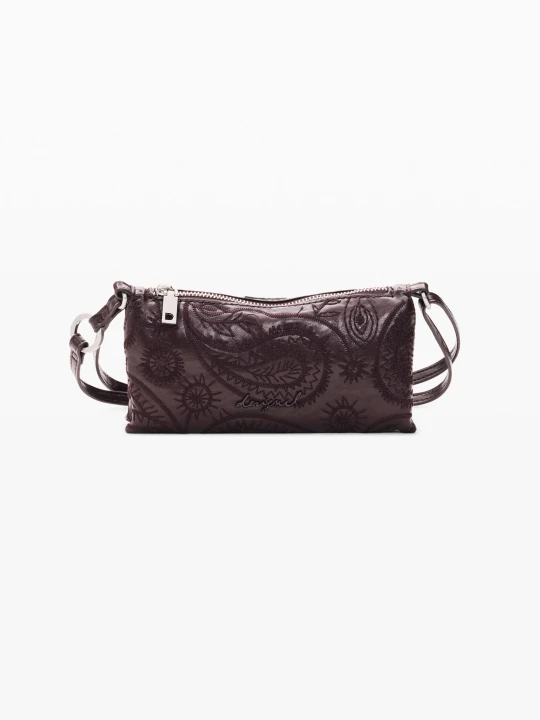 Zdjęcie produktu Portmonetka listonoszka Paisley Desigual czerwony