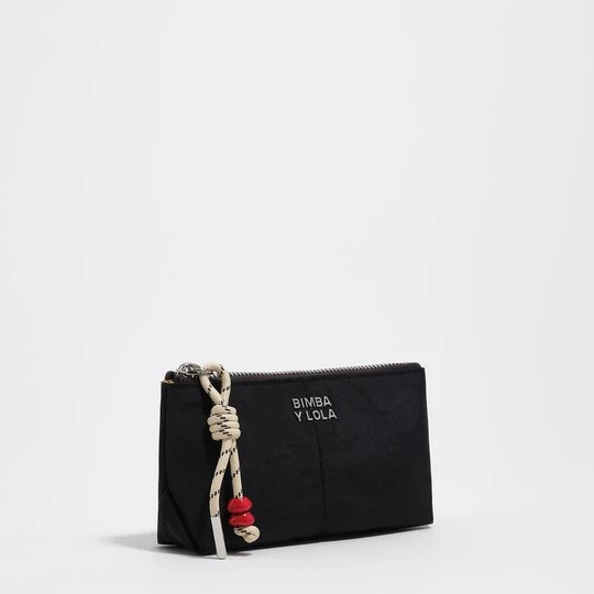 Zdjęcie produktu Portmonetka nylon grafit BIMBA Y LOLA GRAPHITE
