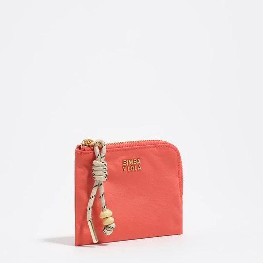 Zdjęcie produktu Portmonetka nylon koralowa BIMBA Y LOLA CORAL