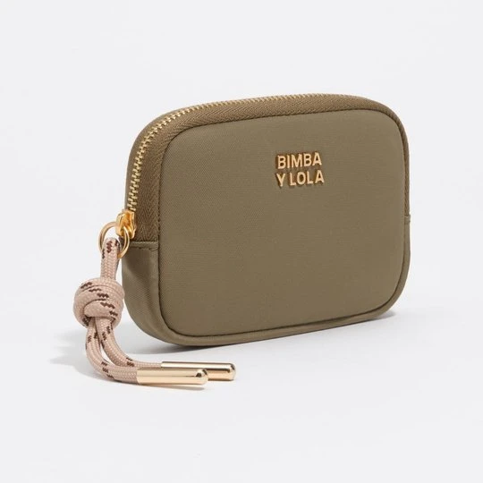 Zdjęcie produktu Portmonetka nylon oliwkowa BIMBA Y LOLA OLIVE