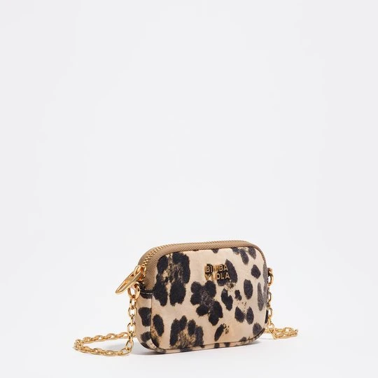 Zdjęcie produktu Portmonetka nylon panterka BIMBA Y LOLA LEOPARD NATURAL