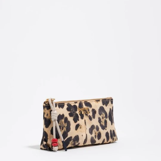 Zdjęcie produktu Portmonetka nylon panterka BIMBA Y LOLA LEOPARD NATURAL