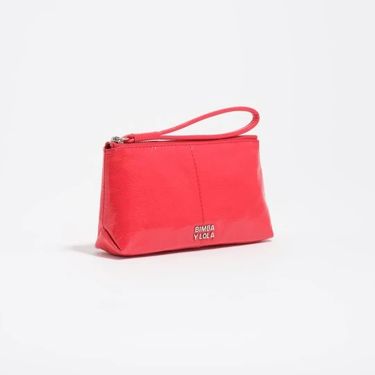 Zdjęcie produktu Portmonetka skóra jaskrawa czerwień BIMBA Y LOLA ACID RED