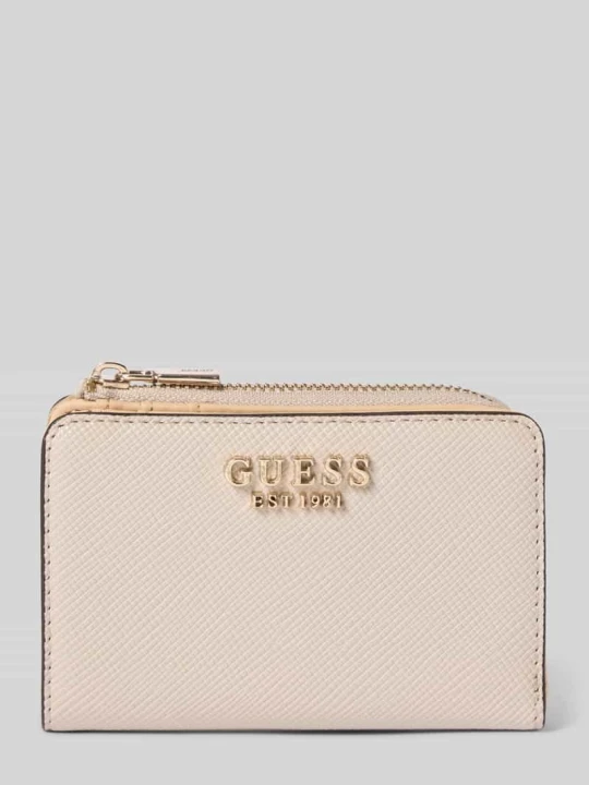 Zdjęcie produktu Portmonetka w skórzanym wyglądzie model 'Laurel' Guess