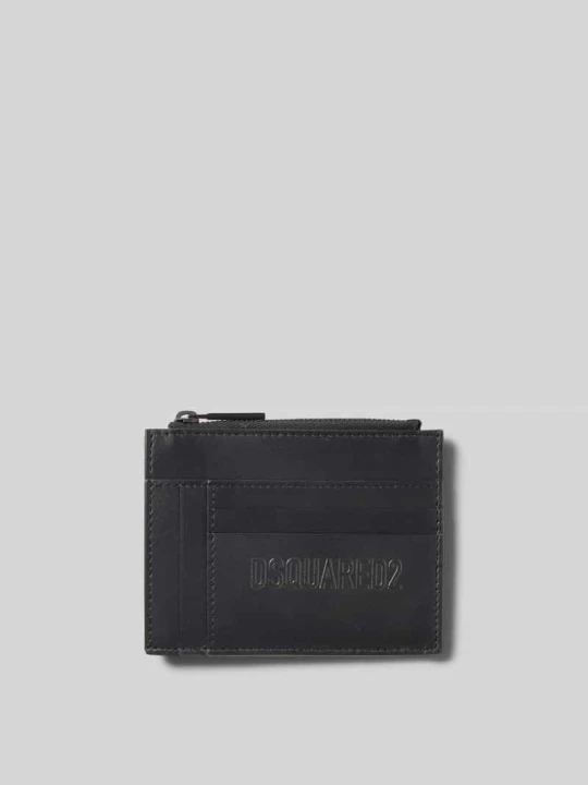 Zdjęcie produktu Portmonetka z detalem z etykietą Dsquared2 Czarny