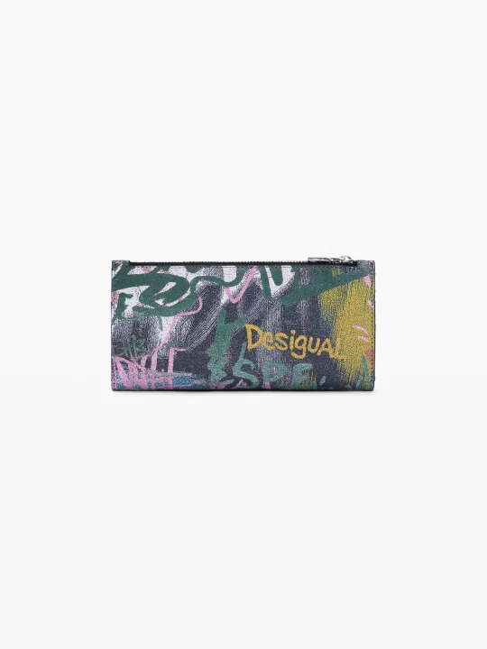 Zdjęcie produktu Portmonetka z efektem skóry Desigual