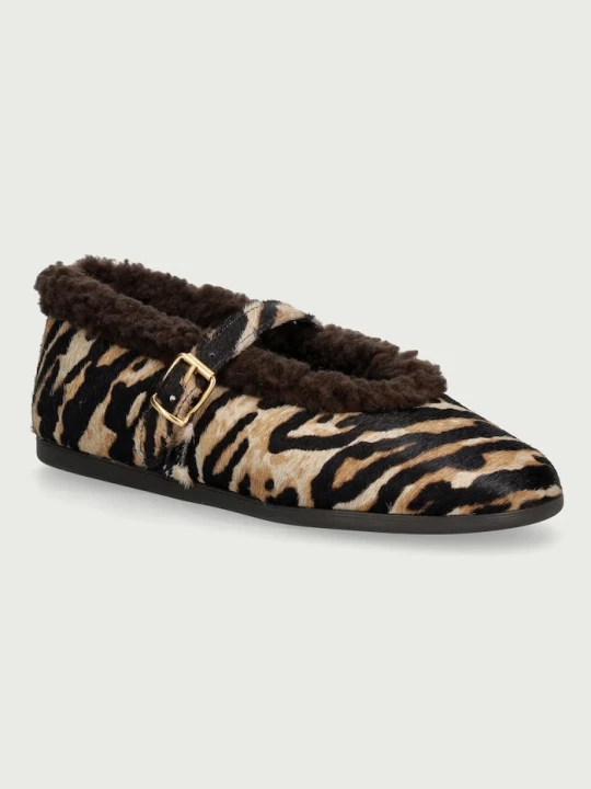 Zdjęcie produktu Posa baleriny skórzane St. Moritz Ballet Flats czarny