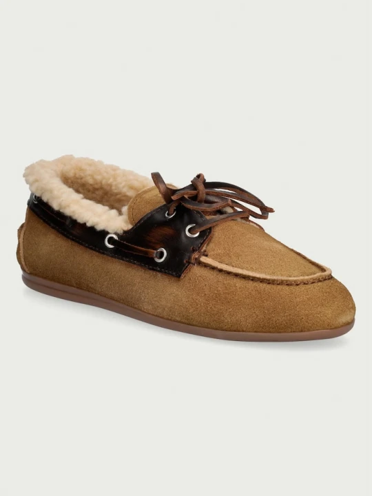 Zdjęcie produktu Posa mokasyny damskie zamszowe Boat Loafer beżowy