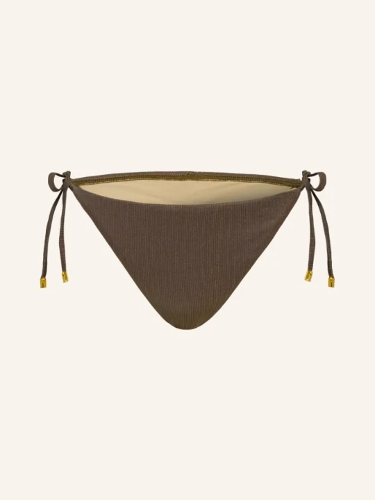 Zdjęcie produktu Pq Dół Od Bikini Trójkątnego Lucaya Tie Z Błyszczącą Przędzą braun KHAKI