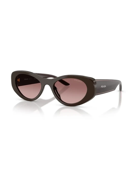 Zdjęcie produktu Prada okulary przeciwsłoneczne damskie brązowy
