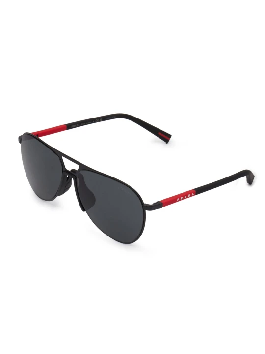 Zdjęcie produktu PRADA SPORT Okulary przeciwsłoneczne Linea Rossa czarny