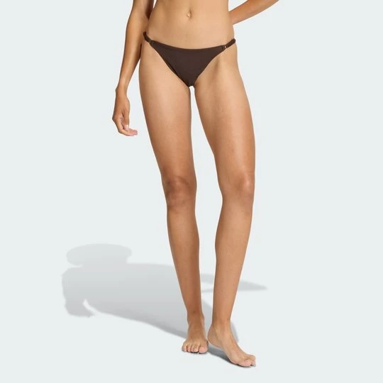 Zdjęcie produktu Prążkowany dół od bikini Iconisea Adidas Aurora Coffee