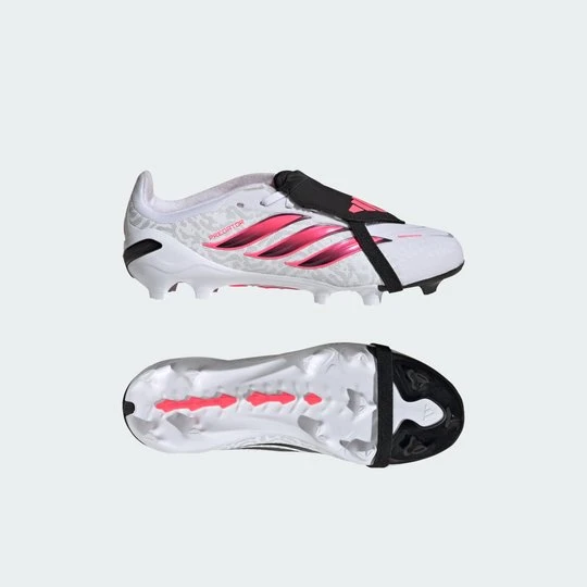 Zdjęcie produktu Dziecięce buty piłkarskie z wywijanym językiem na twardą nawierzchnię Predator Elite Adidas