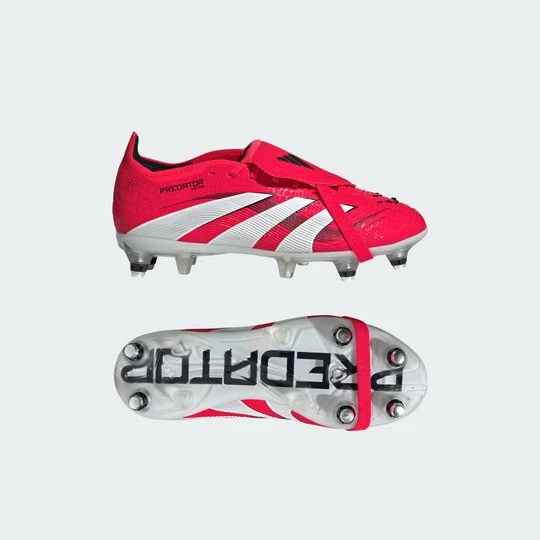 Zdjęcie produktu Predator Elite Fold-Over Tongue Soft Ground Boots Kids Adidas