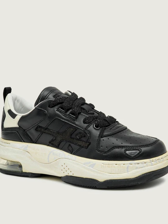 Zdjęcie produktu Premiata Skórzane sneakersy DRAKED czarny