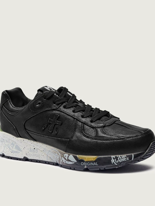 Zdjęcie produktu Premiata Skórzane sneakersy Mase 7083 czarny