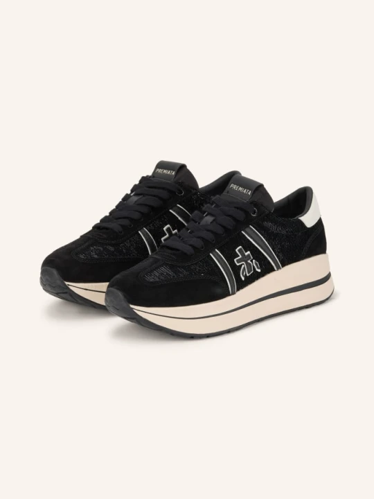 Zdjęcie produktu Premiata Sneakersy Bethcoin Z Cekinami schwarz