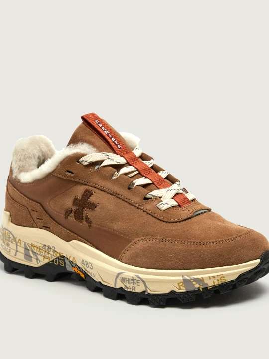 Zdjęcie produktu Premiata Sneakersy Devind 506M | zamsz | shearling beżowy