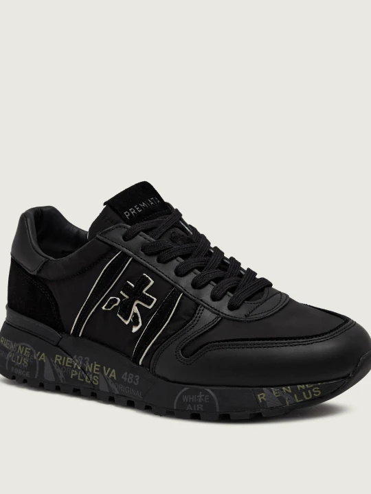 Zdjęcie produktu Premiata Sneakersy Lander | z dodatkiem skóry czarny