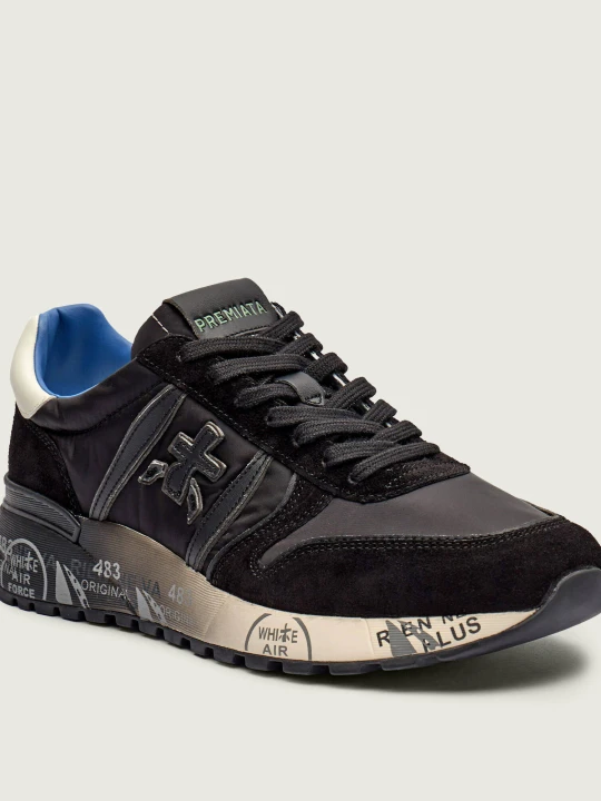 Zdjęcie produktu Premiata Sneakersy LANDER | z dodatkiem skóry czarny