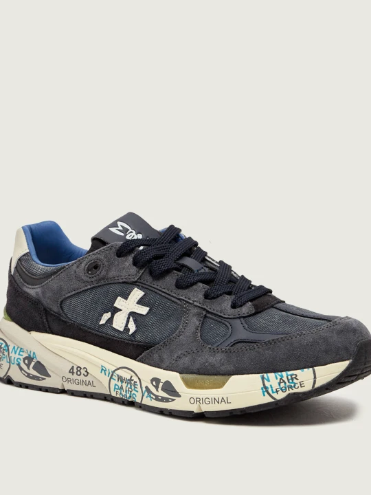Zdjęcie produktu Premiata Sneakersy MASE VAR 6889 | zamsz granatowy