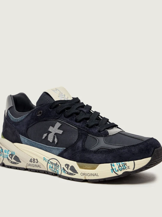 Zdjęcie produktu Premiata Sneakersy MASE VAR 6889 | zamsz granatowy