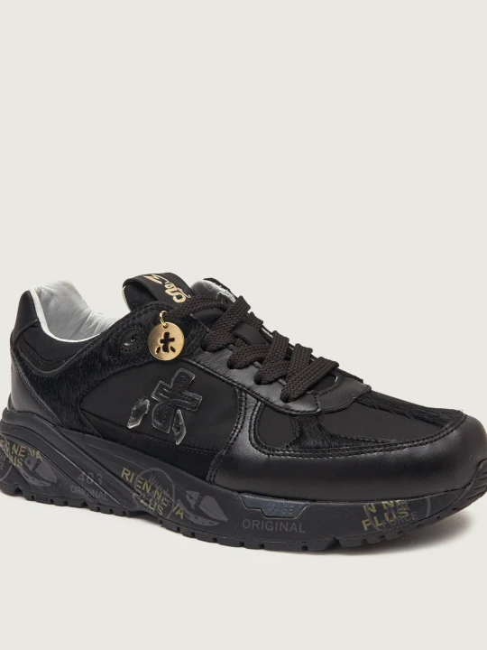 Zdjęcie produktu Premiata Sneakersy MASED 7895 | z dodatkiem skóry czarny