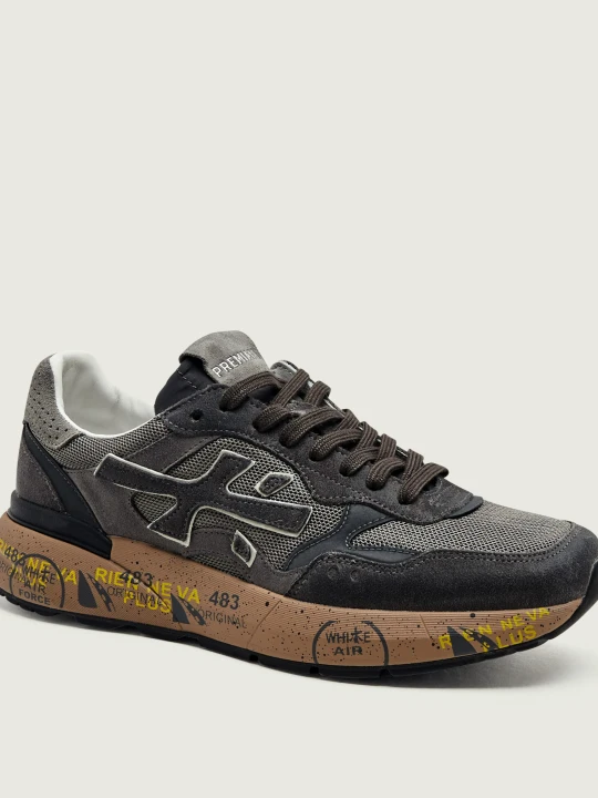 Zdjęcie produktu Premiata Sneakersy Mick 0.1 | zamsz grafitowy