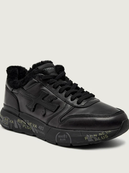 Zdjęcie produktu Premiata Sneakersy MICK 1453 | z dodatkiem wełny | shearling czarny