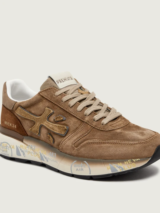Zdjęcie produktu Premiata Sneakersy Mick | zamsz brązowy