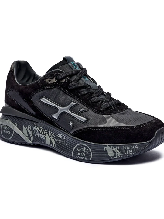 Zdjęcie produktu Premiata Sneakersy MOERUN | z dodatkiem skóry czarny