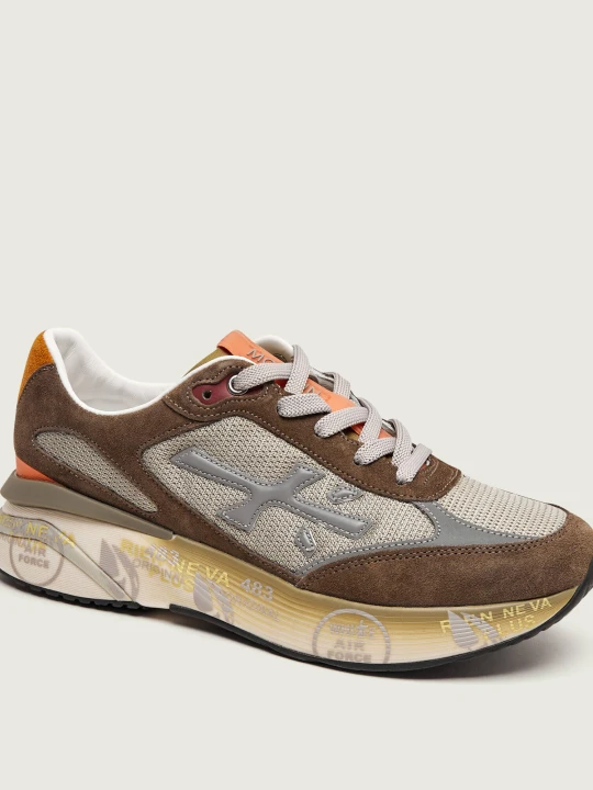 Zdjęcie produktu Premiata Sneakersy MOERUN | zamsz brązowy