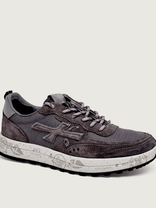 Zdjęcie produktu Premiata Sneakersy Nous 8668 | zamsz szary