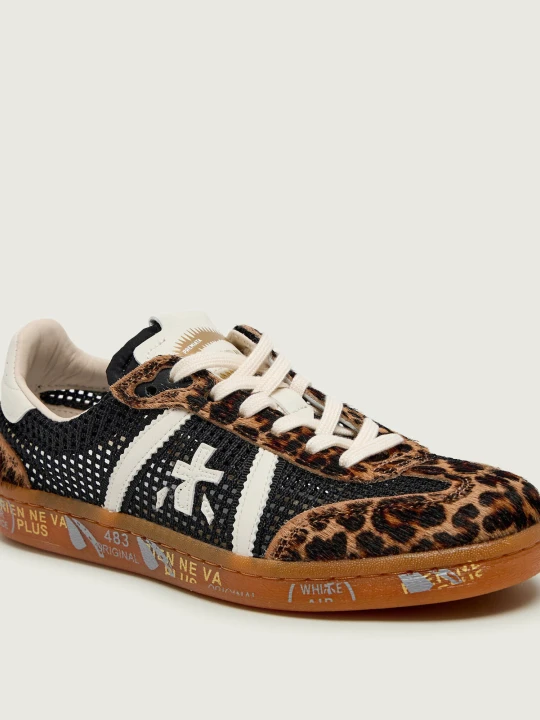 Zdjęcie produktu Premiata Sneakersy VAR 8200 | z dodatkiem skóry brązowy