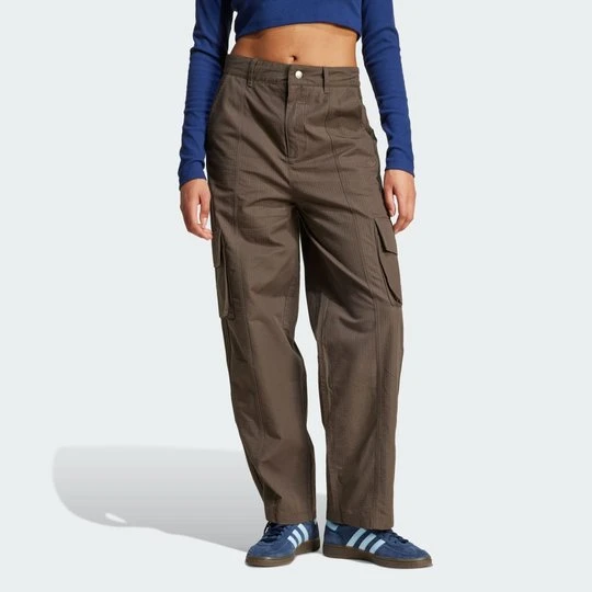 Zdjęcie produktu Premium Essentials Ripstop Cargo Trousers Adidas Shadow Olive