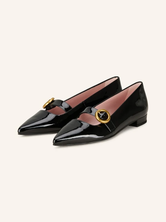 Zdjęcie produktu Pretty Ballerinas Baleriny Lakierki Clementine schwarz CZARNY