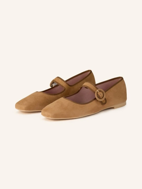 Zdjęcie produktu Pretty Ballerinas Baleriny Mary Jane Angelis braun CAMELOWY
