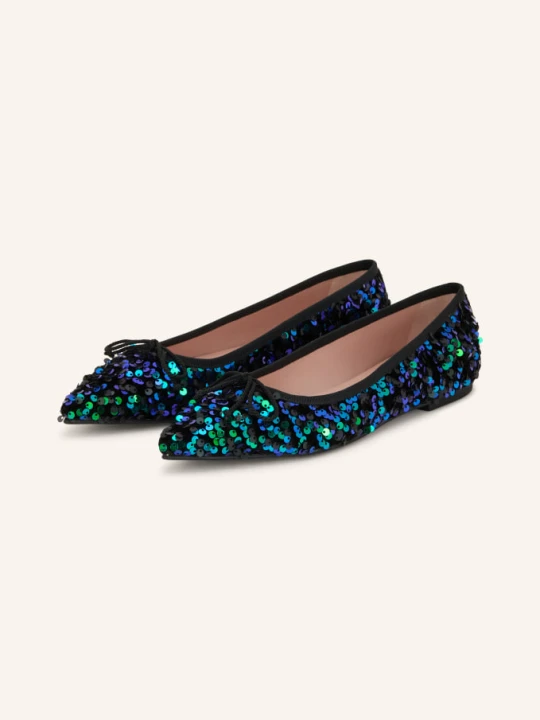 Zdjęcie produktu Pretty Ballerinas Baleriny Salma Z Cekinami gruen
