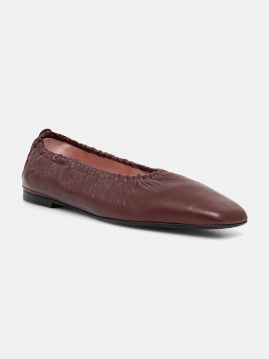 Zdjęcie produktu Pretty Ballerinas baleriny skórzane Camille bordowy