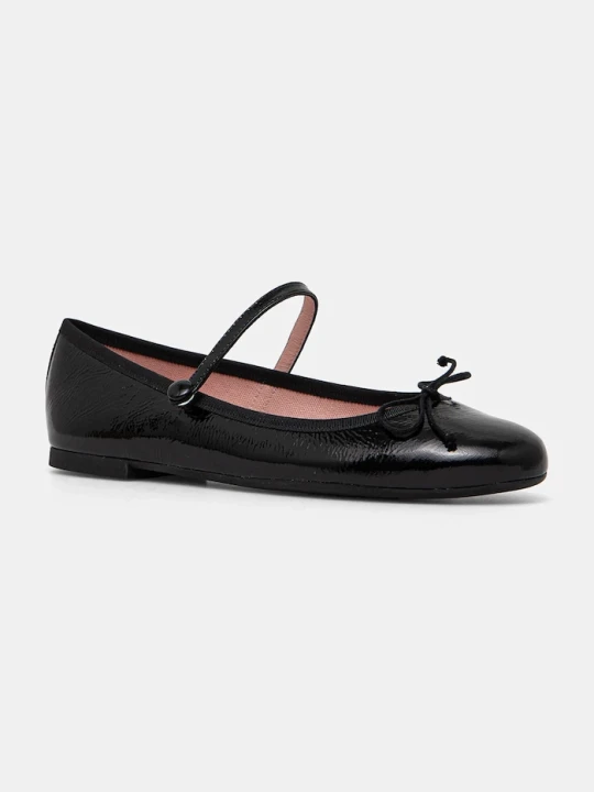 Zdjęcie produktu Pretty Ballerinas baleriny skórzane Nicole czarny