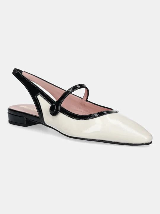 Zdjęcie produktu Pretty Ballerinas baleriny skórzane Tabitha beżowy