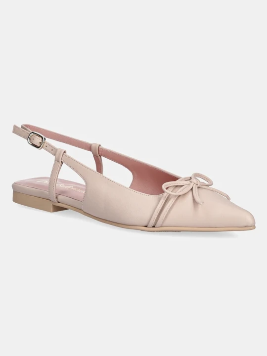 Zdjęcie produktu Pretty Ballerinas baleriny skórzane Yvette beżowy