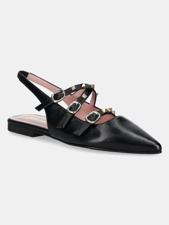Zdjęcie produktu Pretty Ballerinas baleriny skórzane Yvette czarny