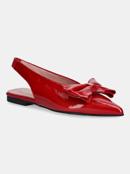 Zdjęcie produktu Pretty Ballerinas baleriny skórzane Yvette czerwony