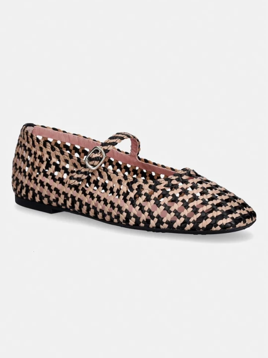 Zdjęcie produktu Pretty Ballerinas baleriny skórzane Zoey beżowy