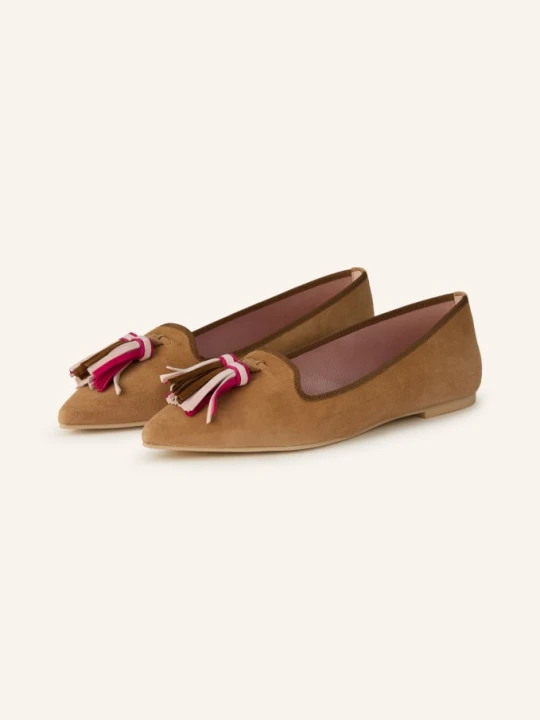 Zdjęcie produktu Pretty Ballerinas Pantofle Z Frędzlami Ella braun brązowy