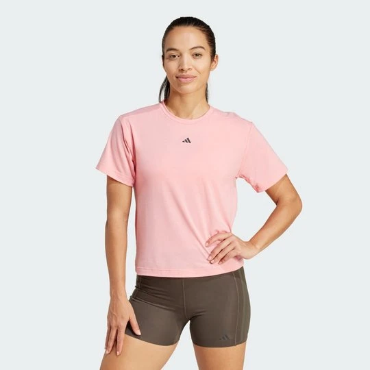 Zdjęcie produktu PrimeLift Back-Cutout 3-Stripes T-Shirt Adidas Semi Pink Spark